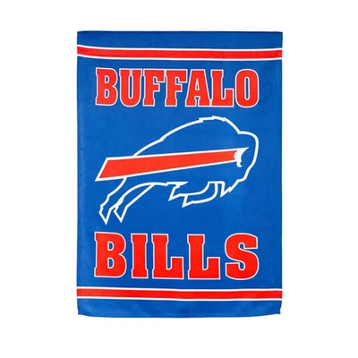 Bandera de gamuza en relieve, tamaño de casa, 29"x43", Buffalo Bills (sin embalaje) Foto 1 de 2