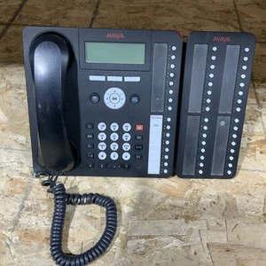 Avaya 1416 Global Digital Phone Black RECEPTION 1416D04A-003 w/ Extension DBM32 - Picture 1 of 5