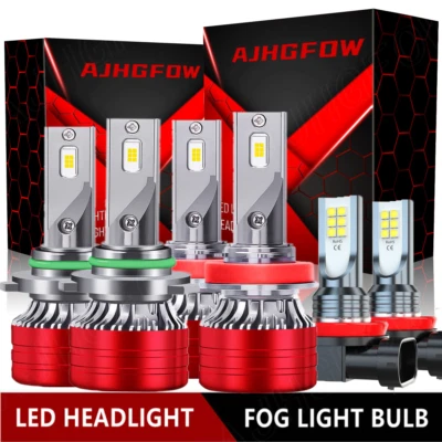 For 2007-2010 Ford Edge Sport Utility 4-Door 3.5L LED Headlight Fog Light 6PCS - Image 1 of 4