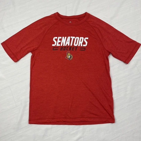 Ottawa Senators NHL Hockey Fanatics T-Shirt Red Size Medium M Cover