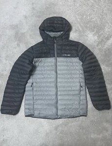 Berghaus Jacket Mens Extra Large Hydroloft Black Grey M Hiking Vaskye Puffer - Picture 1 of 4