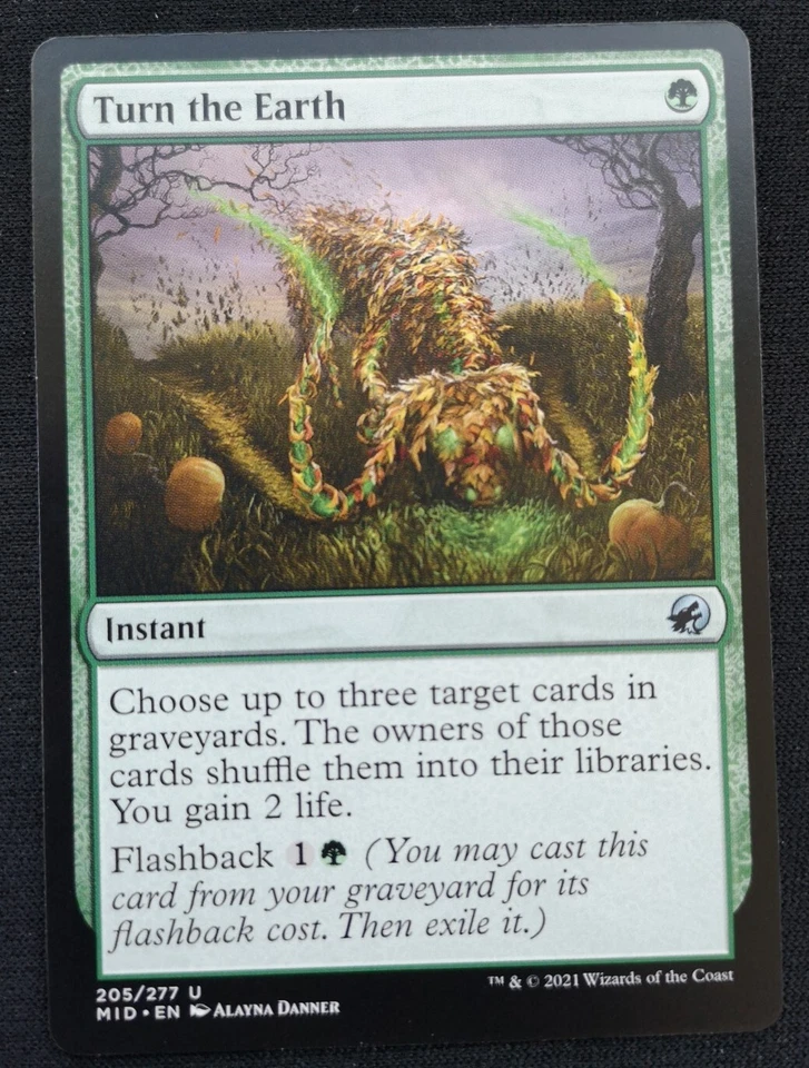 Turn The Earth - Innistrad: Midnight Hunt - NM Unplayed - EN - 205 - Image 1 of 1