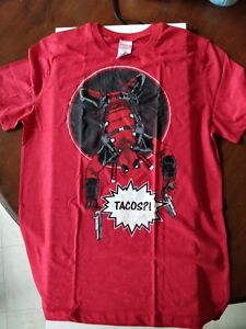 Lootcrate Exclusive - T-shirts - Deadpool Tacos?! - Red