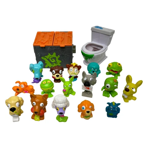 The Ugglys Pet Shop Lot Of 18 Pcs Ugly Pets Toy Figures Moose Series 1 & More Cover