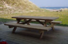 Olympic Picnic Table Iroko Wood Outdoor Garden Furniture