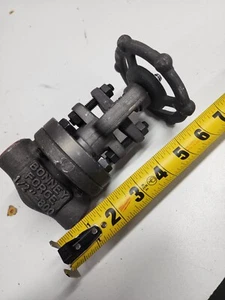 Bonney Forge HL-32-SW 1/2" Forged Steel Socket Weld #800 Bolted Globe Valve NeW - Picture 1 of 3