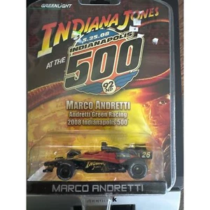 Greenlight 1:64 Scale Diecast Car Marco Andretti Indiana Jones 2008 Promo Sealed - Picture 1 of 2