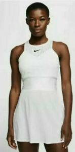 Nike Court Maria Sharapova Tennis Dress Womens Large White CI9212-100