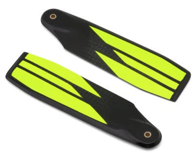 SAB Goblin 105mm "S Line" Carbon Fiber Tail Blades (Yellow) [SABS105-Y] - Image 1 of 2