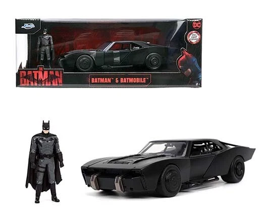 Jada Hollywood Rides The Batman Batimóvil con Figura Batman 2022 1/24 Diecast Foto 1 de 1