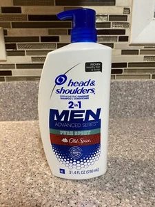 Head & Shoulders 31.4 Oz Men Old Spice Pure Sport 2 in 1 Shampoo & Conditioner - Picture 1 of 2