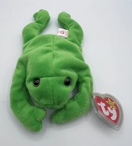TY Beanie Baby - Legs the Frog - Mint Condition - Picture 1 of 11