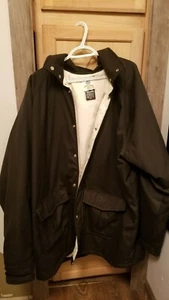 Vintage Riverside Made in USA Parka Black 3M Thinsulate Winter Coat XLARGE *desc - Picture 1 of 2