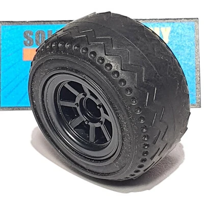 GI Joe Street Fighter Beast Blaster FRONT WHEEL tire original 1993 vehicle part - Image 1 of 4