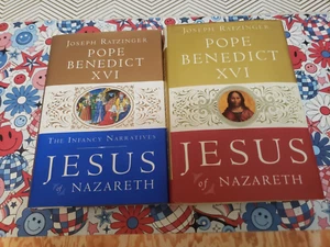 POPE BENEDICT XVI - JOSEPH RATZINGER - JESUS - LOT OF 2 HARDCOVER BOOKS - - Imagen 1 de 2