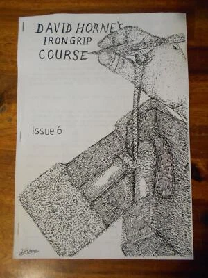 DAVID HORNE IRONGRIP COURSE Issue #6 powerlifting bodybuilding muscle booklet - Image 1 of 4