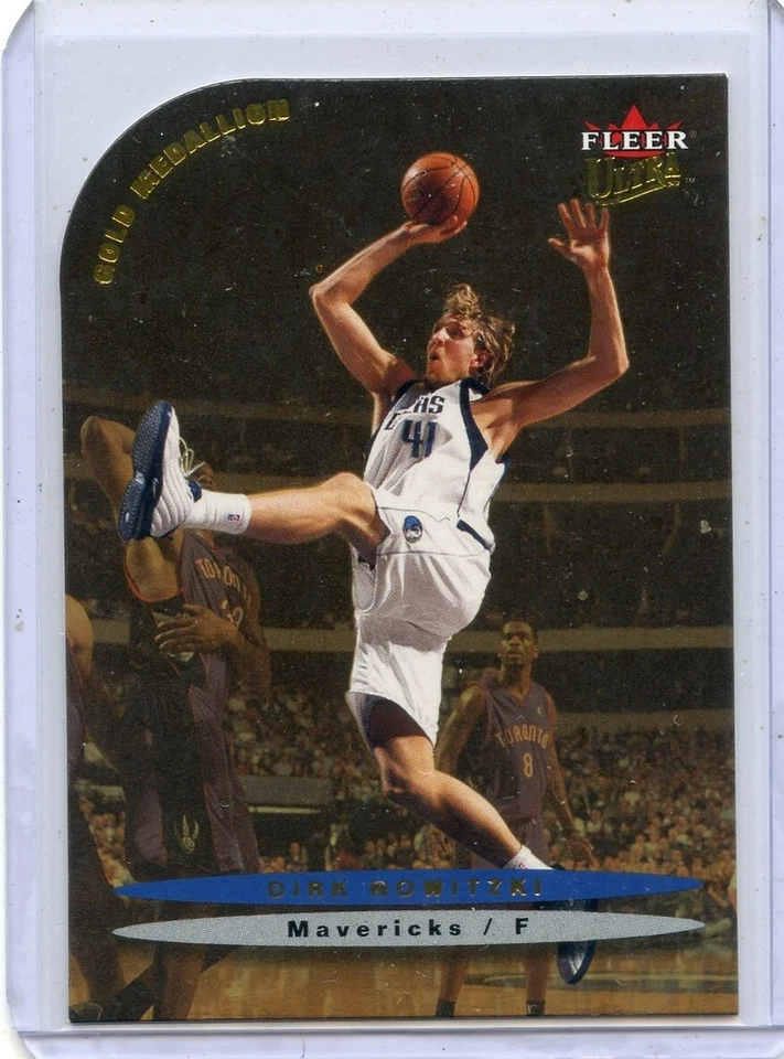 2003-04 FLEER ULTRA #84 DIRK NOWITZKI "GOLD MEDALLION" DALLAS MAVERICKS 091622 - Image 1 of 1
