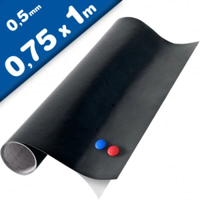 Magnettafel/Kreidetafel - Tafelfolie magnetisch selbstklebend 75x100cm +2 Kreide - Bild 1 von 4