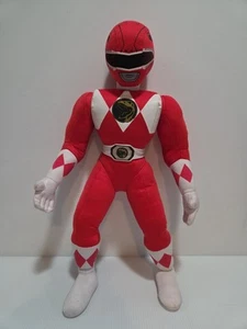 1994 Kid Dimension Red Power Ranger 12 Zoll Plüsch bewegliche verstellbare Arme - Bild 1 von 8