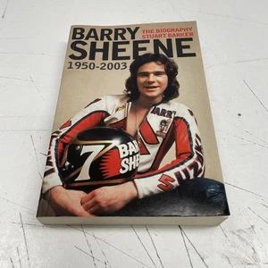 ORIGINAL RETRO Car Book Illustrated Mancave Garage Barry Sheene Barker Biography - Picture 1 of 10
