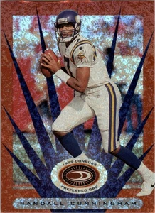 Donruss Preferred QBC Power #8 1999 Randall Cunningham bronce/500 Ding b/r - casi nuevo - Imagen 1 de 2