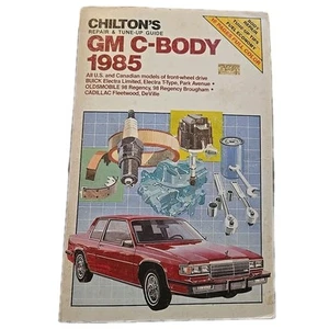 Chilton's 1985 GM Repair & Tune Up Guide Electra Park Avenue Fleetwood DeVille - Picture 1 of 4