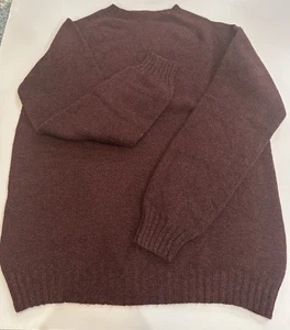 Filson Men’s Burgundy Crewneck Sweater XL - Picture 1 of 4