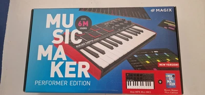 Music Maker Performer Edition Akai MPK Mini MK 3 und Plus CD aus Konvolut - Bild 1 von 4