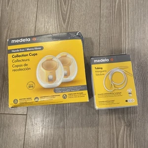 Medela Hands-Free Collection Cups, Compatible with Freestyle Flex With Tubing - Picture 1 of 13