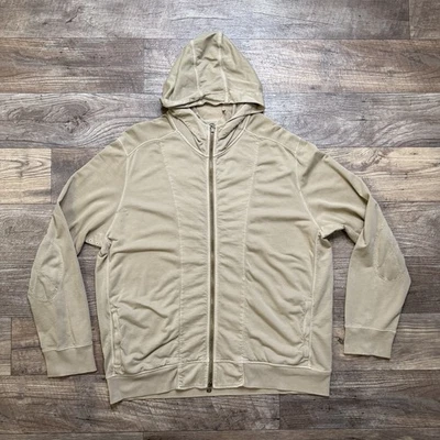 Sudadera con capucha vintage Ralph Lauren polo con cremallera para hombre XXL beige Foto 1 de 4