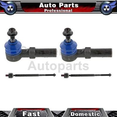 Extremos de varilla de amarre de dirección delanteros interiores y exteriores Mevotech para Saturn Vue 3,5 L 2,2 L 2,4 L Foto 1 de 4