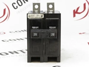 Eaton Cutler-Hammer BA2020 20A 2P 120/240V Bolt-On Circuit Breaker - Picture 1 of 4