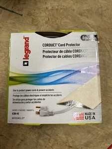 NEW Legrand Corduct Overfloor Cord Protector Wiremold CDI-5 5 feet Ivory - Picture 1 of 5