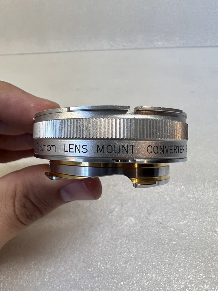 Canon Lens Mount Converter B Canon FL/FD Lens FOR LEICA M MOUNT CAMERAS - Image 1 of 4
