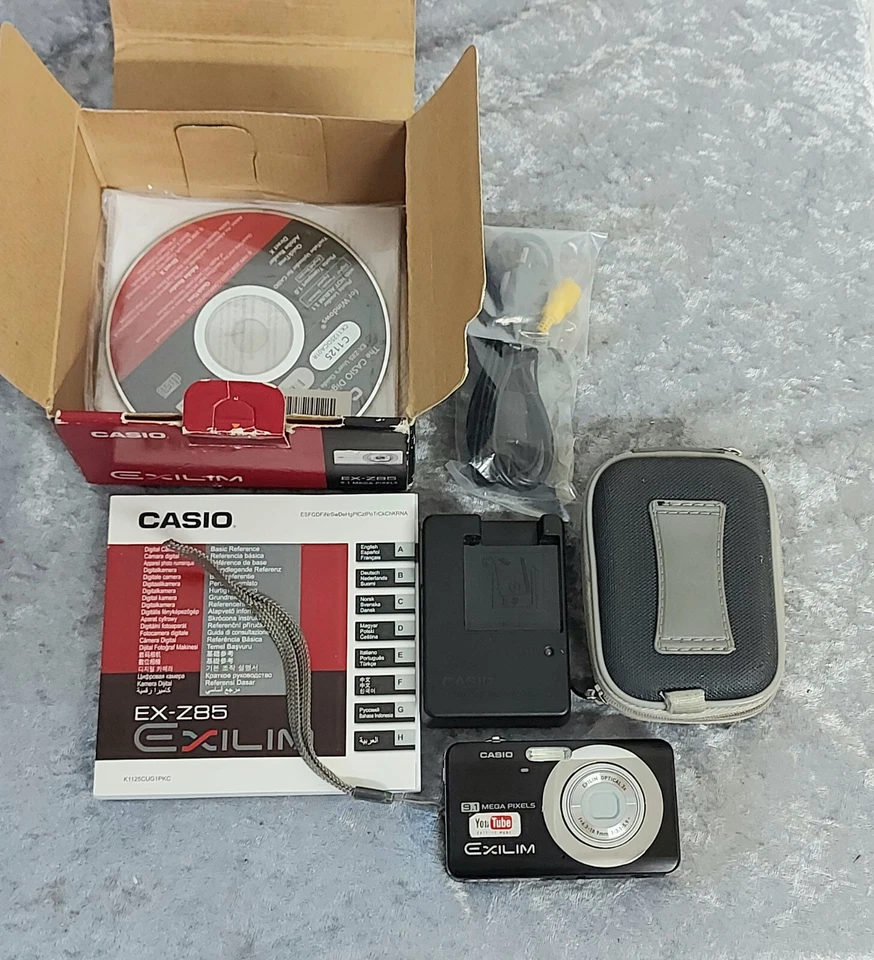 Casio Exilim EX Z85 Kompaktkamera OVP  - Bild 1 von 3