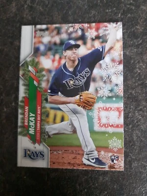 2020 Topps Holiday Rookie Brendan McKay RC Card# HW91 - Image 1 of 2