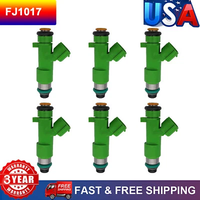 6X Inyectores de combustible para Nissan Murano 350Z 3,5 L V6 2007 2008 2009 16600JK20A Foto 1 de 4