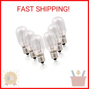 Parts Express Himalayan Salt Lamp Bulbs Original Salt Lamp, 6Pack E12 Candelabra - Picture 1 of 2