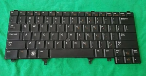 Genuine Dell Latitude E6330 - Black US QWERTY Keyboard w/Bezel - 0C7FHD - Picture 1 of 7