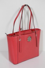 Neu GUESS Handtasche City Shopper Schultertasche Open Road Rot Poppy 135