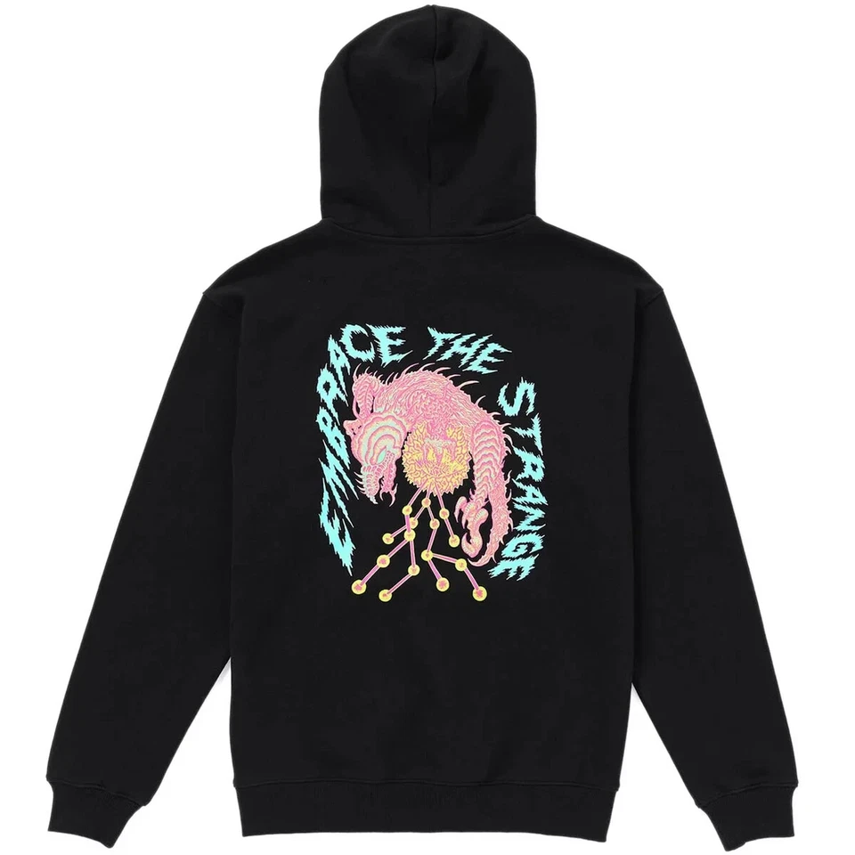 VOLCOM FA TETSUNORI Black Mens XS Pullover Hoodie