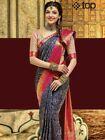 Indian Saree Bollywood Designer Sari Eid Wear Blouse Wedding Pakistani Party