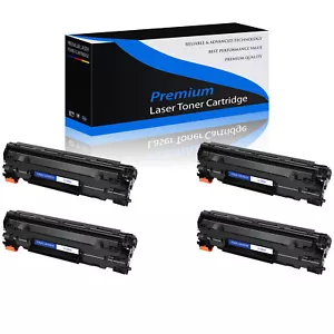 Cartucho de tóner 4PK negro 83A CF283A para HP LaserJet Pro MFP M125nw M125a M225dn - Imagen 1 de 23