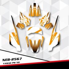 GRAPHICS DECALS STICKERS KIT DIRT BIKE MX FOR YAMAHA PEEWEE PW 50 PW50 NEB-2567