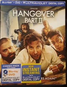 The Hangover Part II - Includes Blu-Ray, DVD, Digital Copy, Slipcover Great Cond - Picture 1 of 5