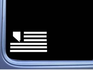 Nevada American Flag M212 8 inch Sticker state Decal - Picture 1 of 1