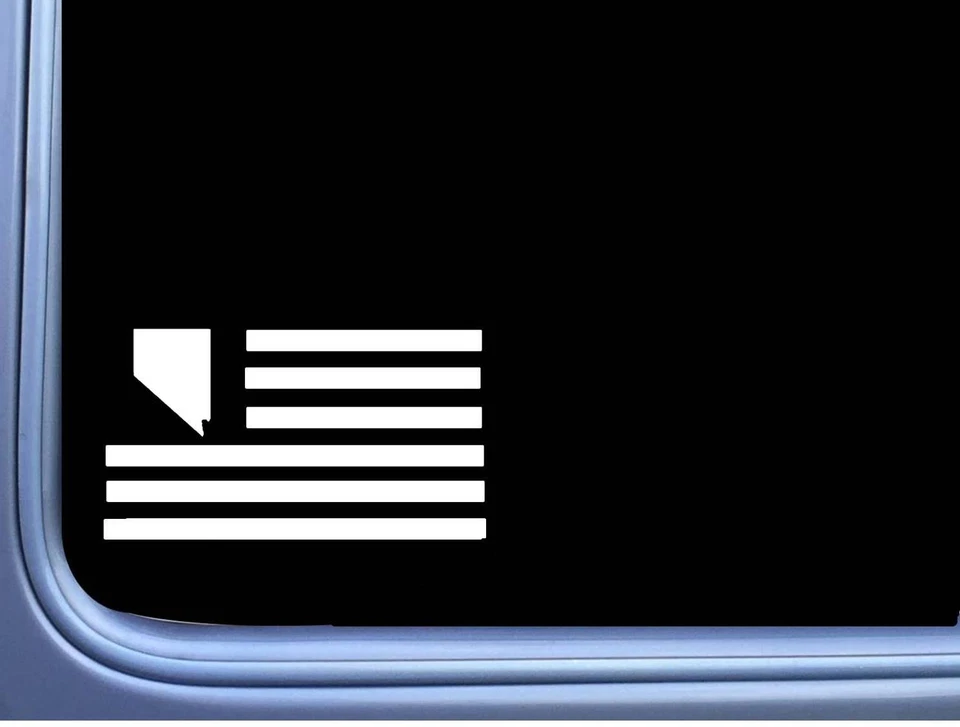 Nevada American Flag M212 8 pulgadas pegatina calcomanía estatal Foto 1 de 1