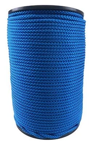 Cuerda bondage azul de 6 mm, cuerda suave al tacto x 100 metros - Imagen 1 de 8