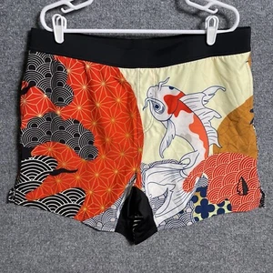 TacHuntFish Oriental Koi Athletics Shorts Men’s Sz 3XL - Picture 1 of 13