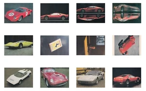 FERRARI - Serie di 12 Cartoline Gruppo editoriale Lo Vecchio - Photo 1 sur 14